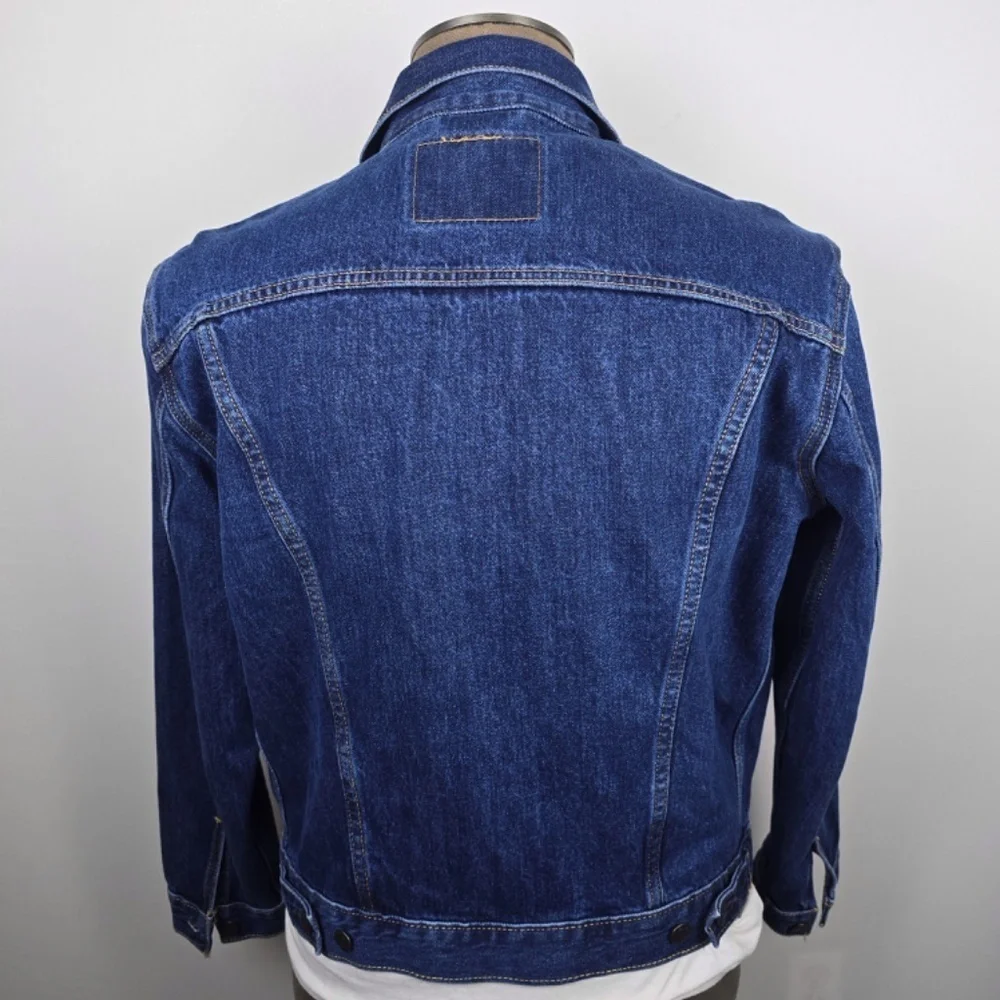 Levi's Men's Trucker Jacket Type III Indigo Blue Wash - Size Medium 72334-4216 - Picture 6 of 12